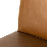 Crete Modern Leather Counter Stool - Image 10