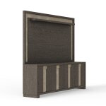 Ascent Modern 4-Door TV Console and Hutch - Image 5