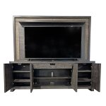 Ascent Modern 4-Door TV Console and Hutch - Image 9