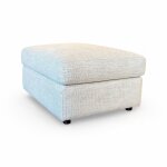 Casual Upholstered Accent Ottoman