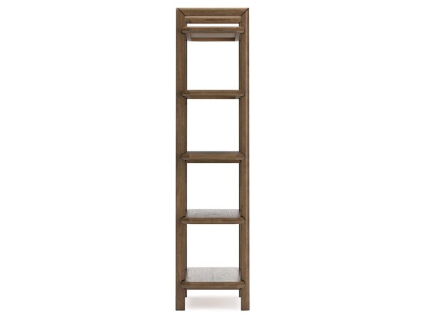 Roan Modern 5-Shelf Open Bookcase - Image 6