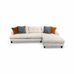 Casual 2-Piece L-Shaped Sectional Sofa with Chaise