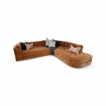 Raine 3-Piece Tufted Sectional Sofa with Chaise - Image 2