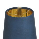 Foley Shagreen Pattern Table Lamp with Brass Accents - Image 6