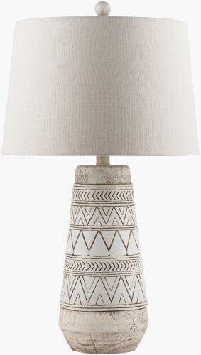Imelde Painted Accent Table Lamp