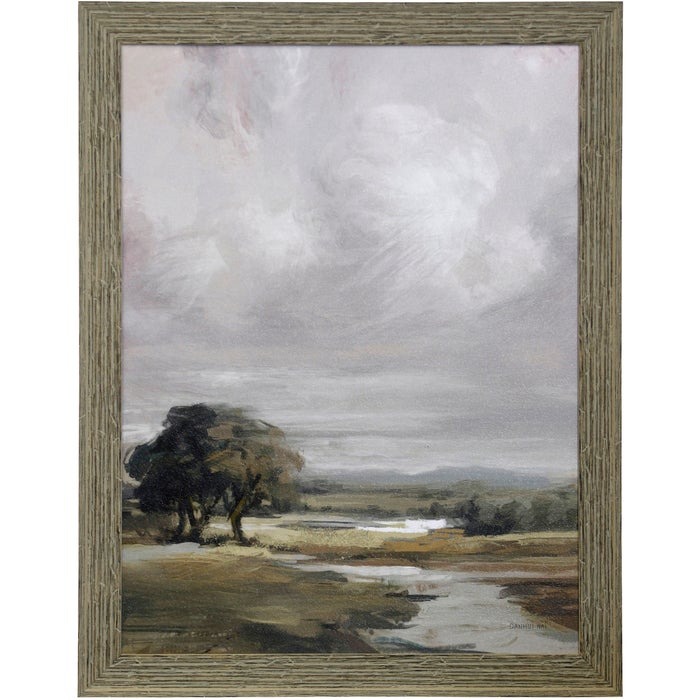 wm24075_lg French Country Style Textured Framed Print - Image 1