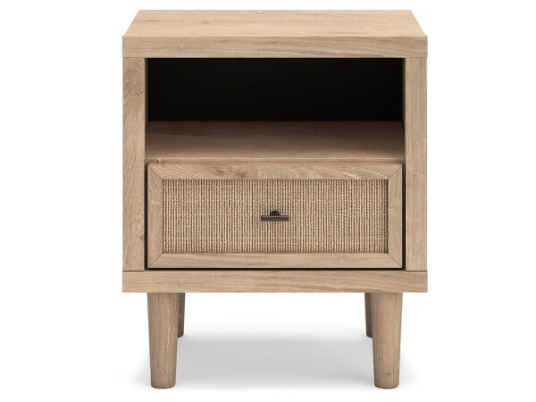 Cielden 21" 1-Drawer Charging Nightstand with USB Port - Image 7