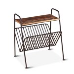 Wellyn 21" Rustic Magazine Rack