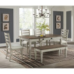 Farmhouse Rectangular Dining Table - Image 12