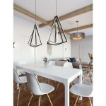 Gianna 24” LED Pendant - Black - Image 3