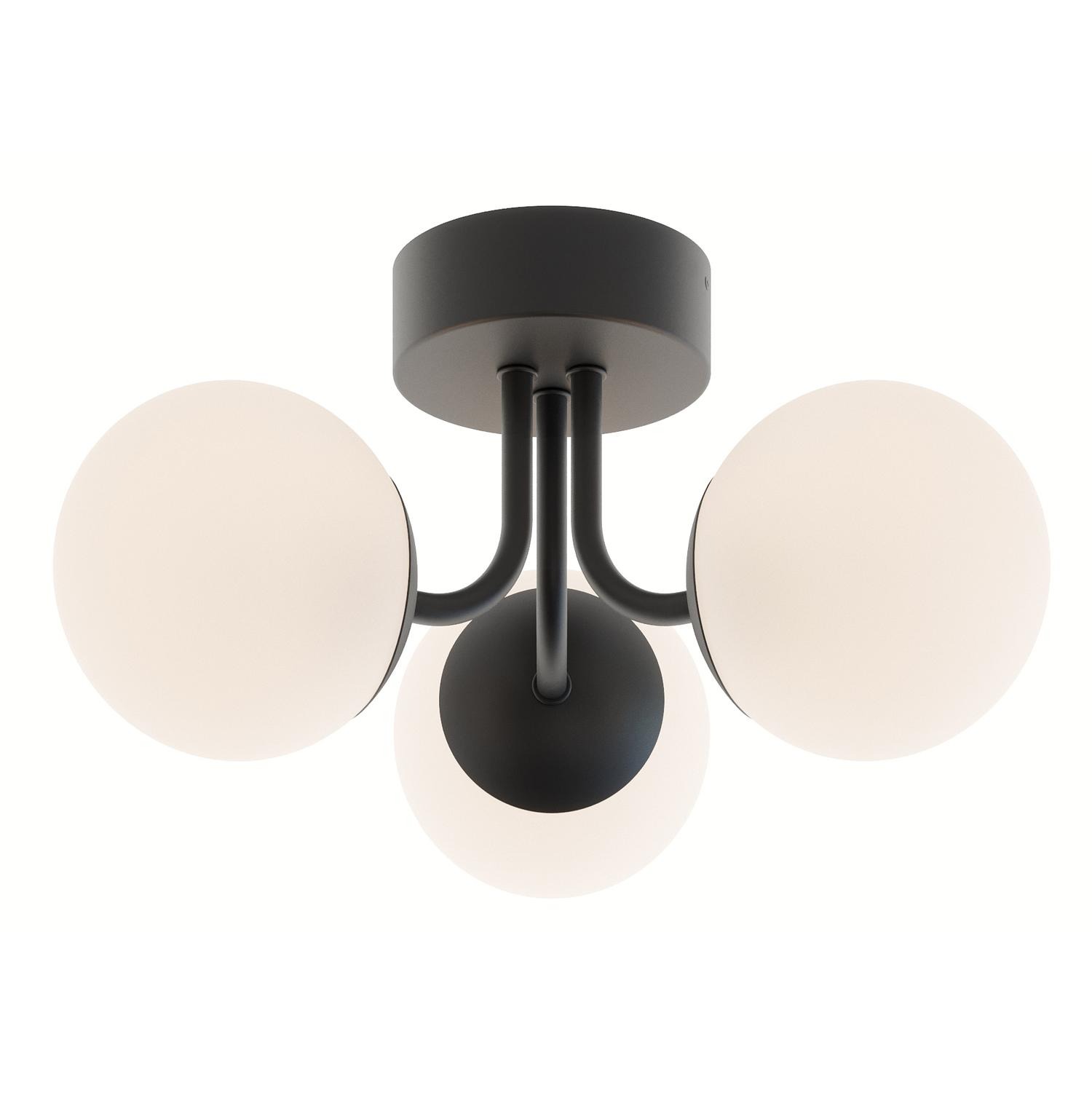 METC15L30D1BK_SILO Metropolitan 16'' LED Semi-Flush - Image 1