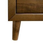 Melrioux Mid-Century Modern 2-Drawer Nightstand - Image 6