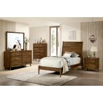 Melrioux Mid-Century Modern 2-Drawer Nightstand - Image 2