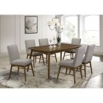 Melrioux Mid-Century Modern Rectangular Dining Table - Image 8