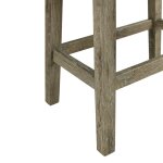 Oakland Bar Set with Table and Upholstered Stools - Image 15