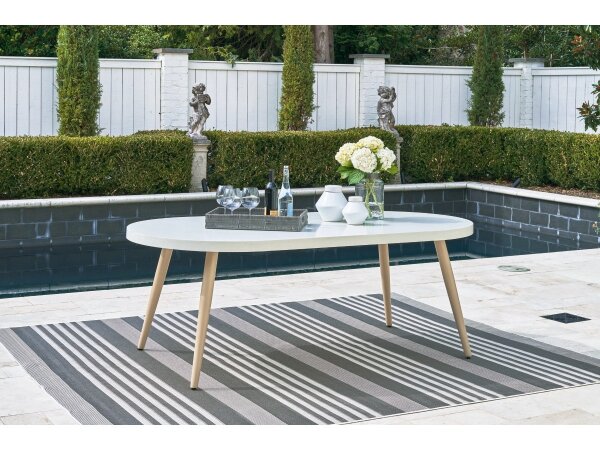 Seton Creek Modern Outdoor Dining Table - Image 3