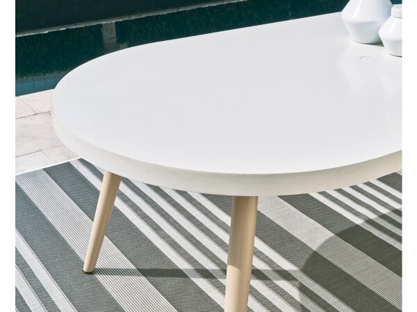 Seton Creek Modern Outdoor Dining Table - Image 7