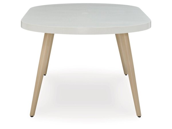 Seton Creek Modern Outdoor Dining Table - Image 5