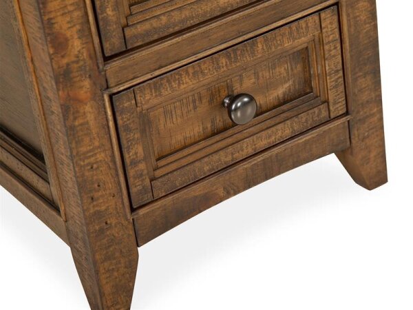 Bay Rustic Chairside End Table - Image 4