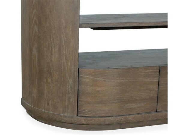Demi Modern 3-Drawer Console Table | Mocha - Image 2