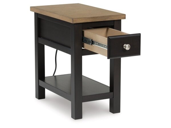 Drazmine Open Shelf Chairside Table - Image 3