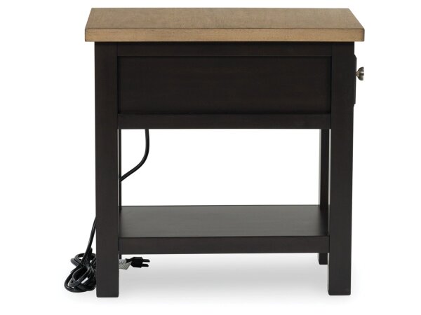Drazmine Open Shelf Chairside Table - Image 5