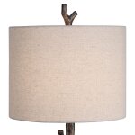 Rustic Metal Tree Table Lamp - Image 5