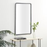 Industrial Rounded Corner Wall Mirror - Image 2