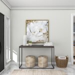 White Coastal Ceramic Crosshatch Vase - Image 6