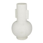 White Ceramic Minimalist Cosmo Vase