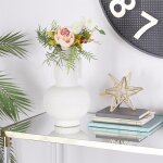 White Ceramic Minimalist Cosmo Vase - Image 2
