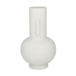 White Ceramic Minimalist Cosmo Vase - Image 3