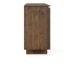 Modern Rustic 4-Door Accent Cabinet - Image 3