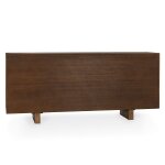 Modern Rustic 4-Door Accent Cabinet - Image 5