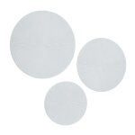 White Carved Radial Wood Plate Wall Decor