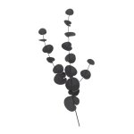 Black Metal Leaf Wall Decor