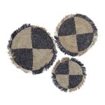 Bohemian Dried Plant Geometric Woven Wall Decor