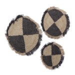 Bohemian Dried Plant Geometric Woven Wall Decor - Image 3