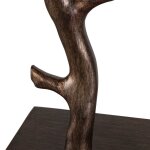 Rustic Metal Tree Table Lamp - Image 9