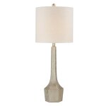 Contemporary Geometric Resin Table Lamp