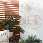 Dried Plant Handmade Basket Wall Decor - Image 2
