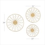 Dried Plant Handmade Basket Wall Decor - Image 5