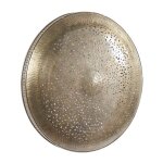 Moroccan Cutout Disc Wall Decor with Hammered Texture - Image 4