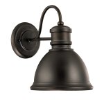 Dark Bronze Outdoor Wall Lantern