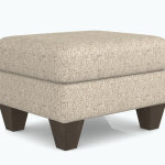 Transitional Accent Chair and Ottoman - Image 6