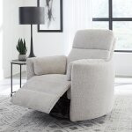 Radley Manual Swivel Glider Recliner - Linen - Image 8