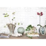 Reactive Glaze Stoneware Ruffled Texture Vase - Image 3