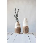 Paulownia Wood Vase with Live Edge - Image 2