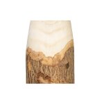 Paulownia Wood Vase with Live Edge - Image 3