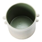 Stoneware Planter with Glaze - Image 5